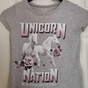 The Children's Place t-shirt, size M 7/8, grey